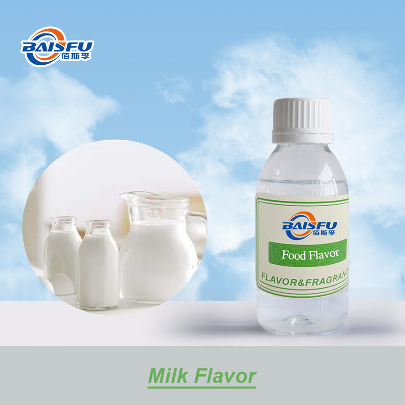 Baisfu Milk Flavor Food Flavor Used For Biscuits Dessert Pudding Candies Sweetmeats Doughnut Making