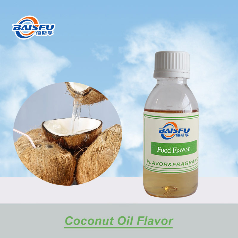 Food Grade Baisfu Coconut Oil Flavor for Food Beverages Drinks