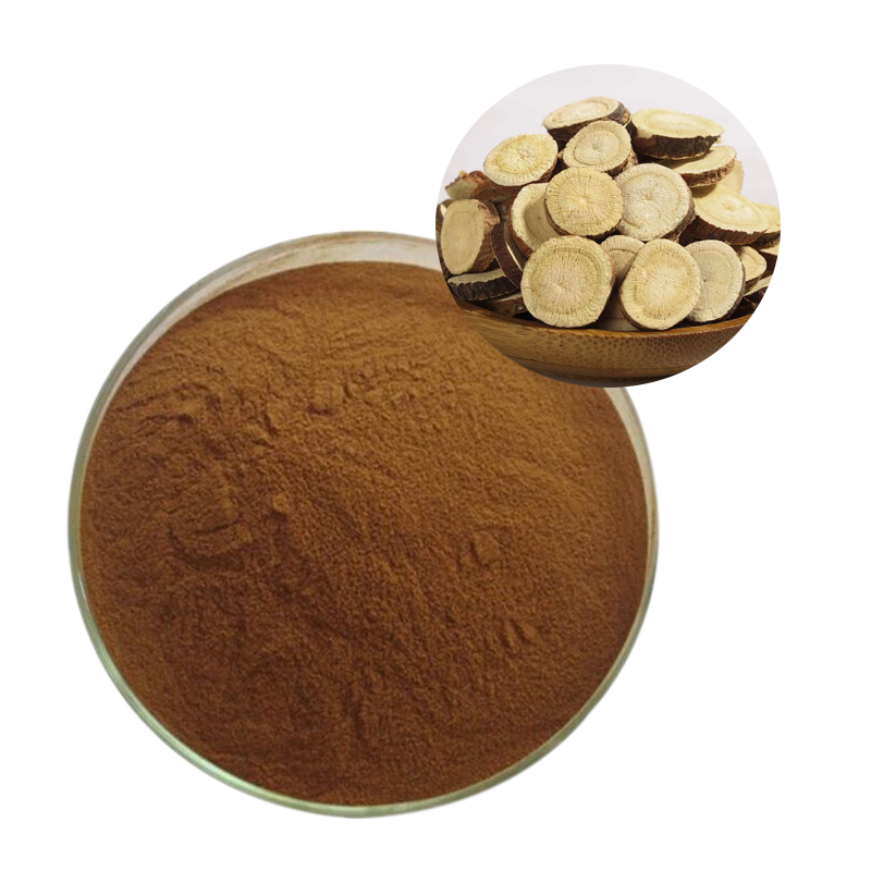 Baisfu Astragali Extract CAS: 84687-43-4 Astragaloside A 5% 10% high quality Yellow Brown Fine powder for Natural Health Products