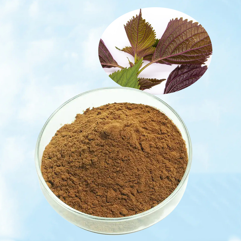 Baisfu white powder Perilla Extract Food Grade Pure plant extract flavonoids Perilla Flavoring with for food and beverage