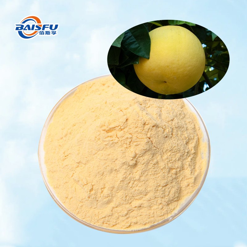 Baisfu factory sells high-quality  Shaddock powder natural Light Yellow Powder for food beverage and Health supplements