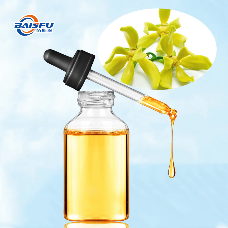 Baisfu Factory Sales Best Quality Fragrance Cananga Oil for Perfume and Aromatherapy
